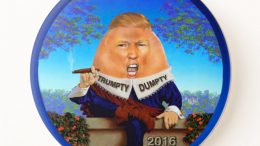 Humpty Trumpty sat on the wall - Donald Trump